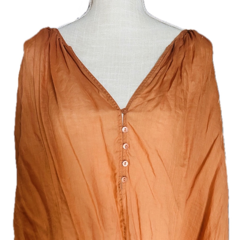 Massimo Dutti Oversized Tunic Top